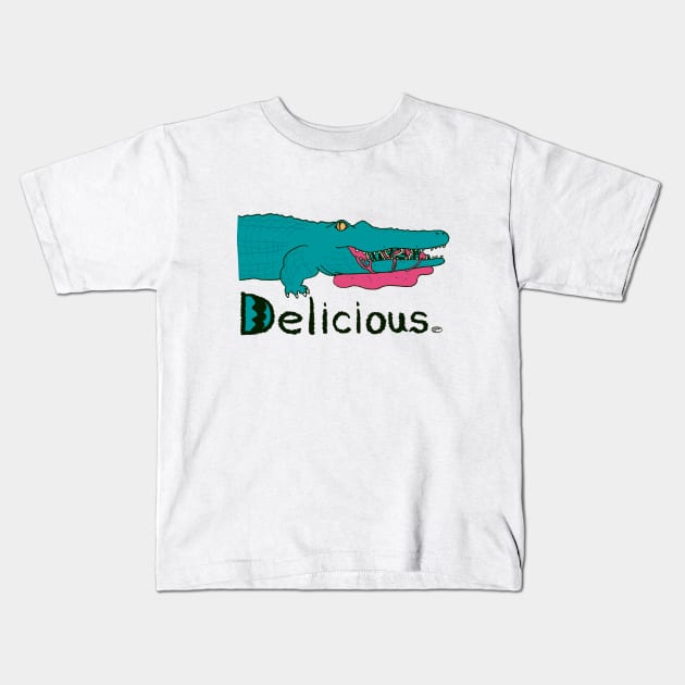 Watermelon is delicious Kids T-Shirt by hotel_du